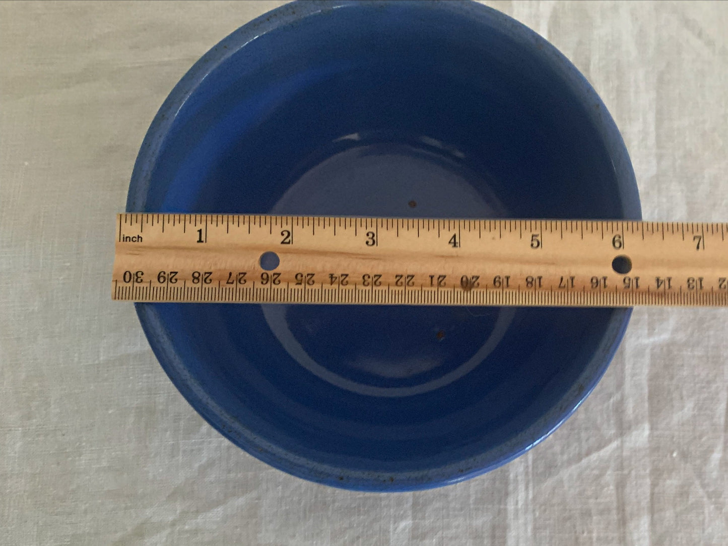 Blue USA Pottery Bowl