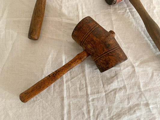 Antique Wood Mallet