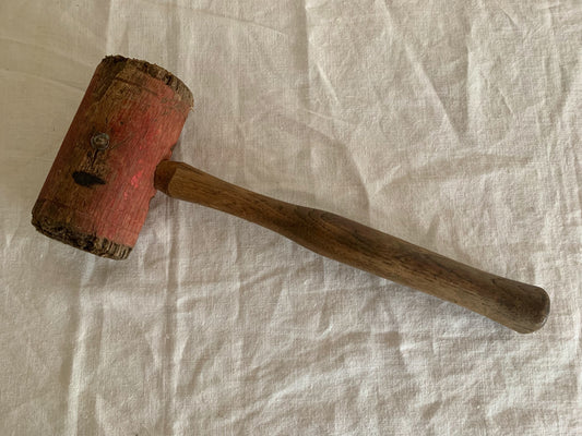 Antique Wood Mallet