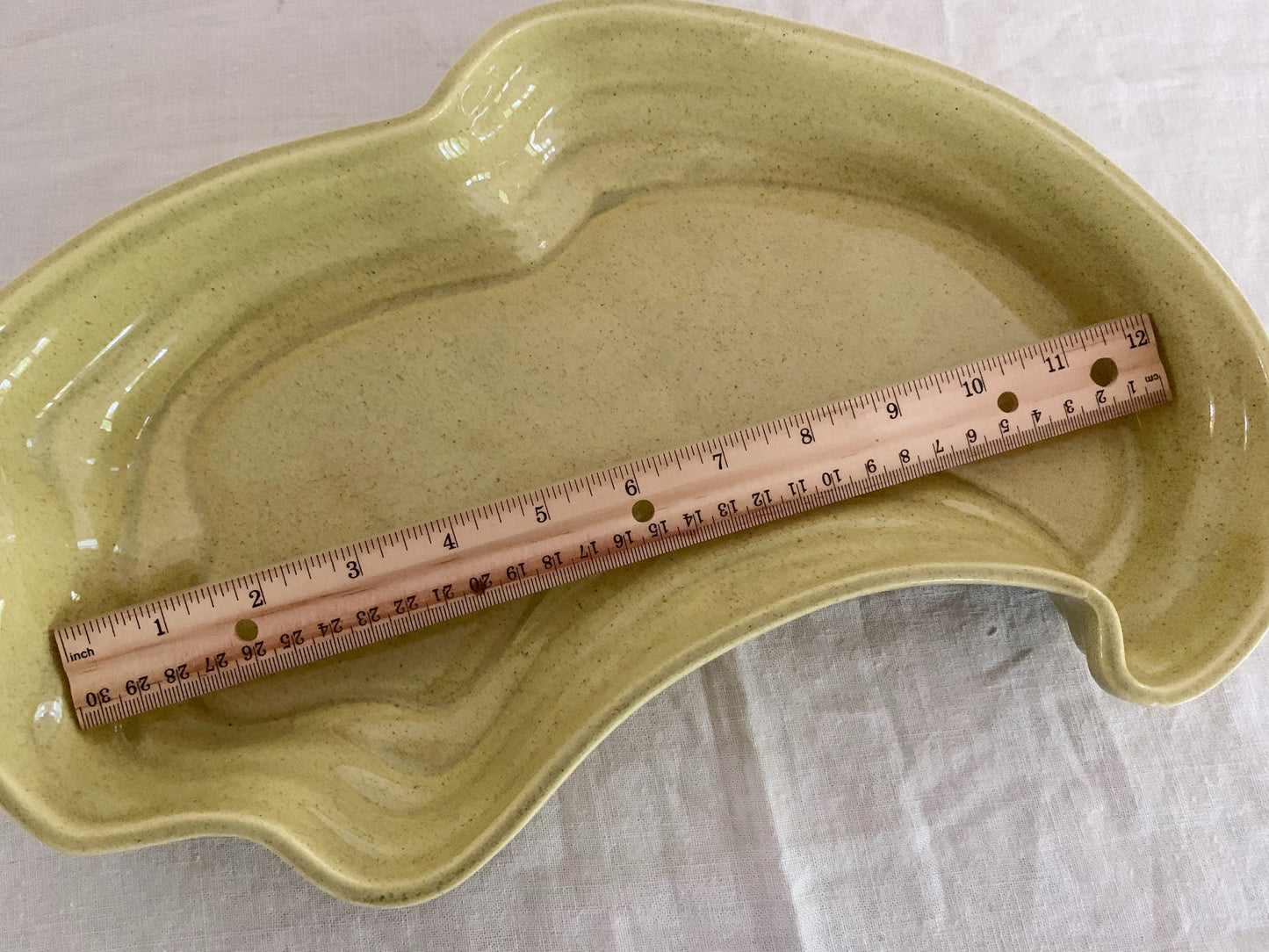 Chartreuse Claire Lerner Console Bowl