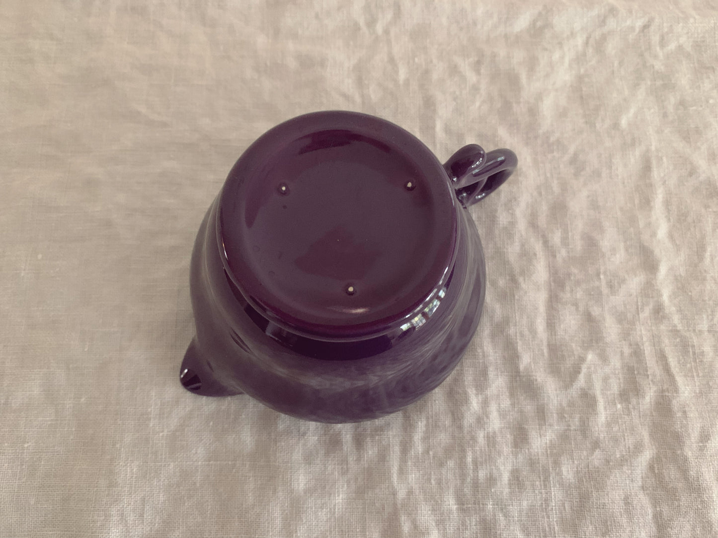 Franciscan Creamer in Eggplant