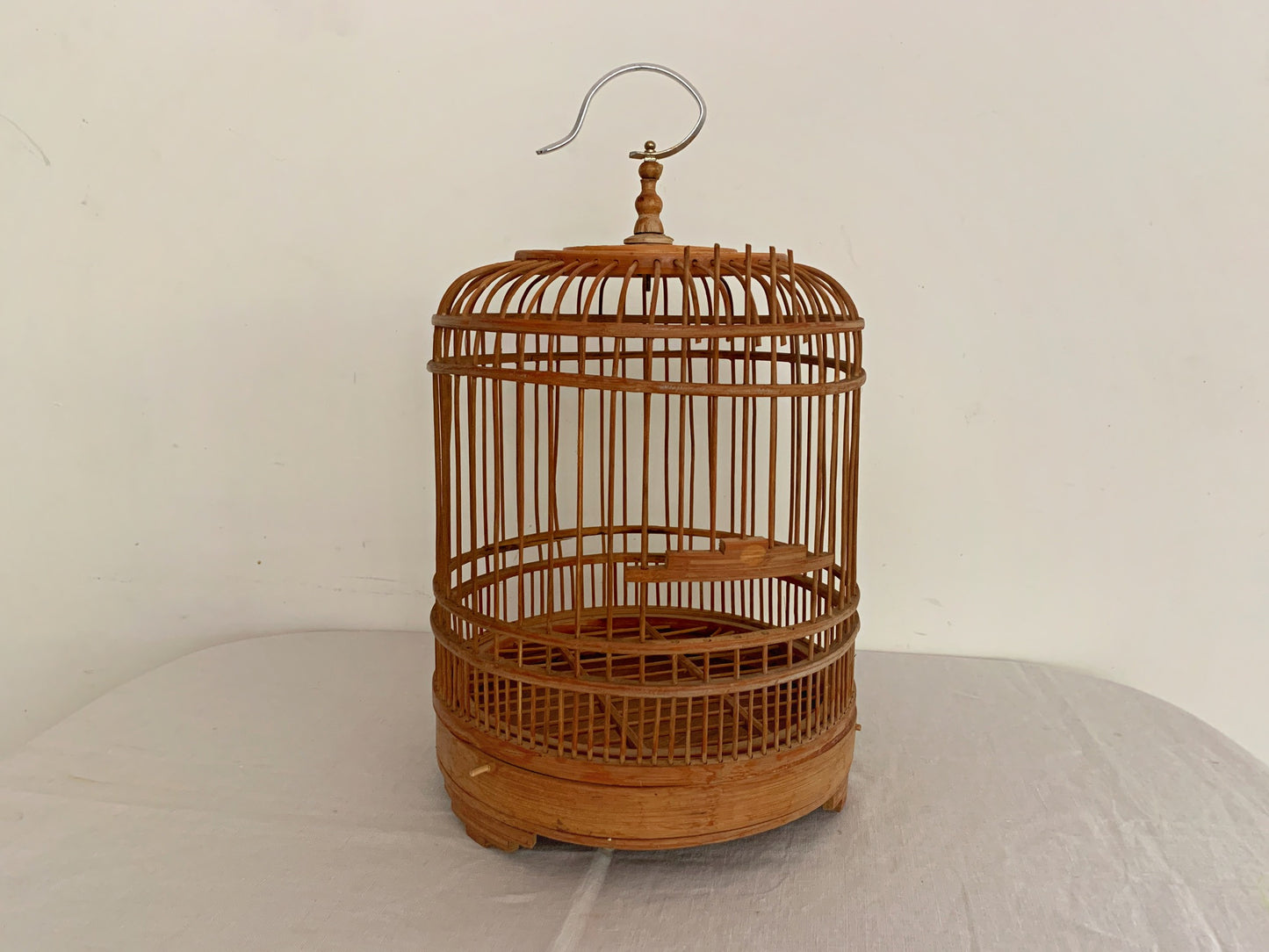Vintage Bamboo Birdcage
