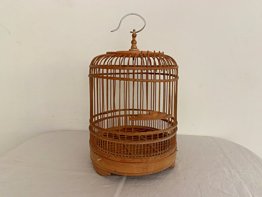 Vintage Bamboo Birdcage