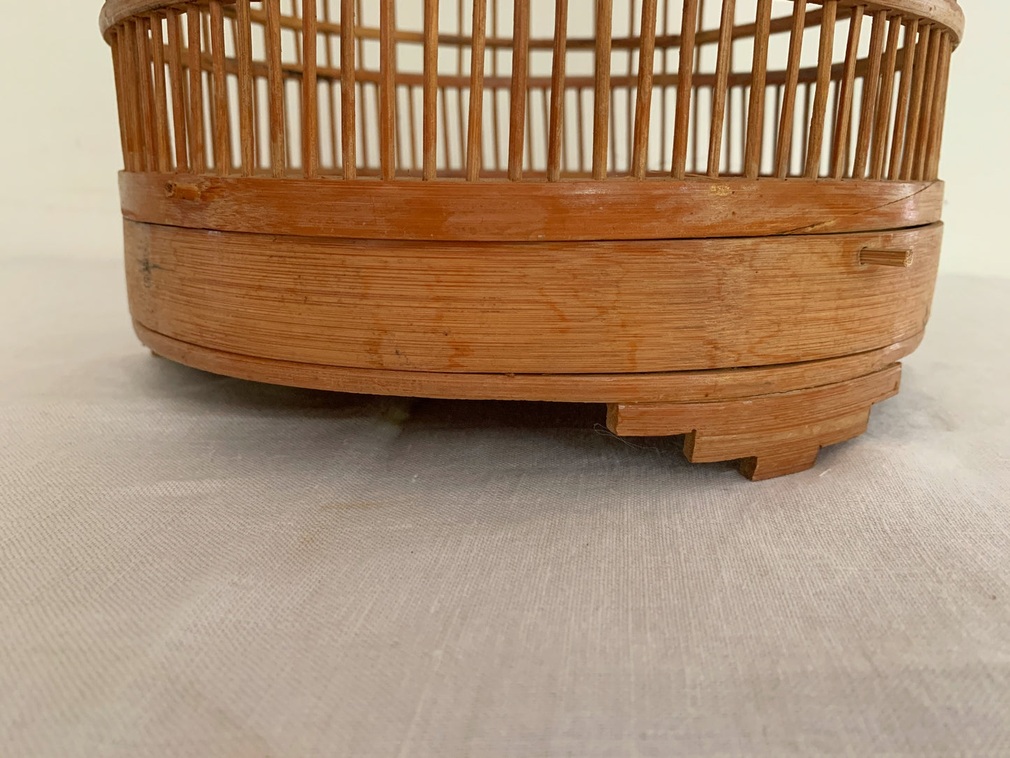 Vintage Bamboo Birdcage