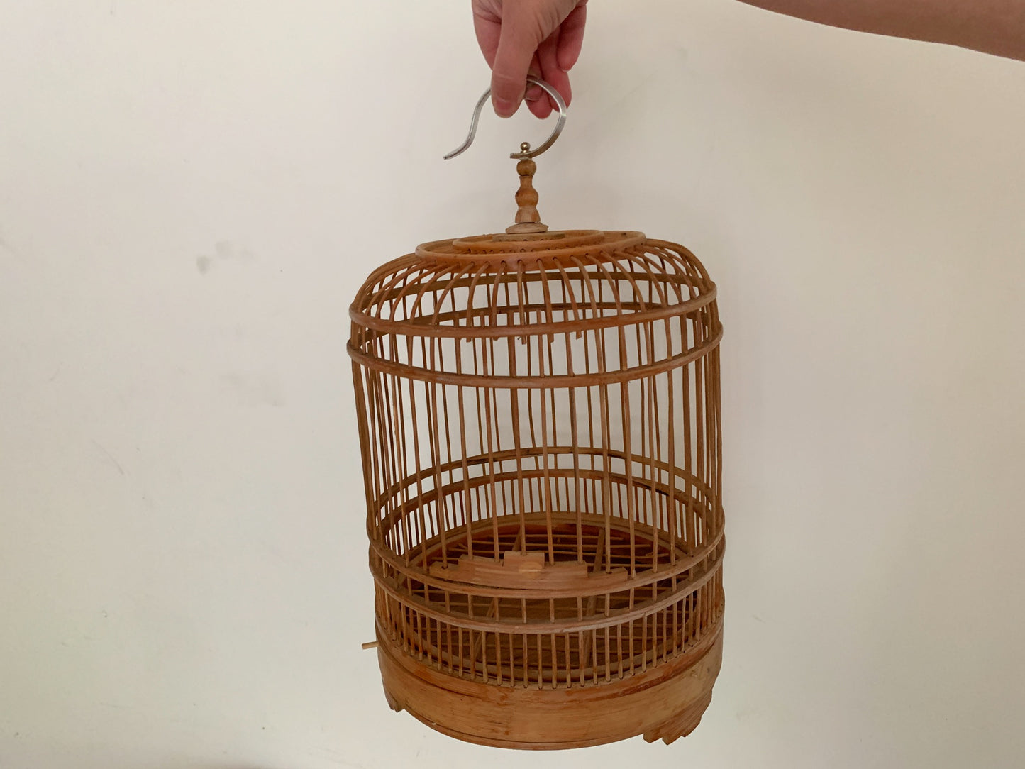 Vintage Bamboo Birdcage
