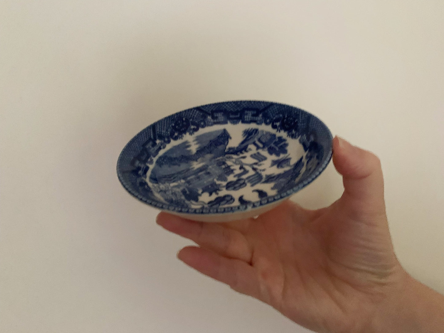 Blue Willow Berry Bowl