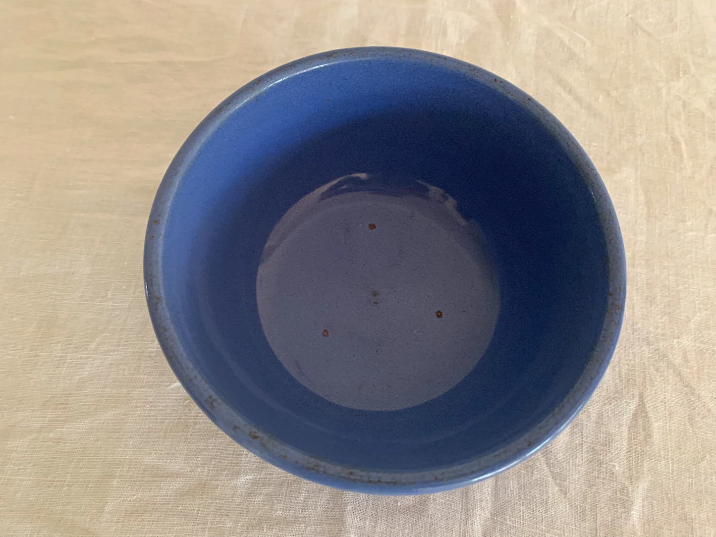 Blue USA Pottery Bowl