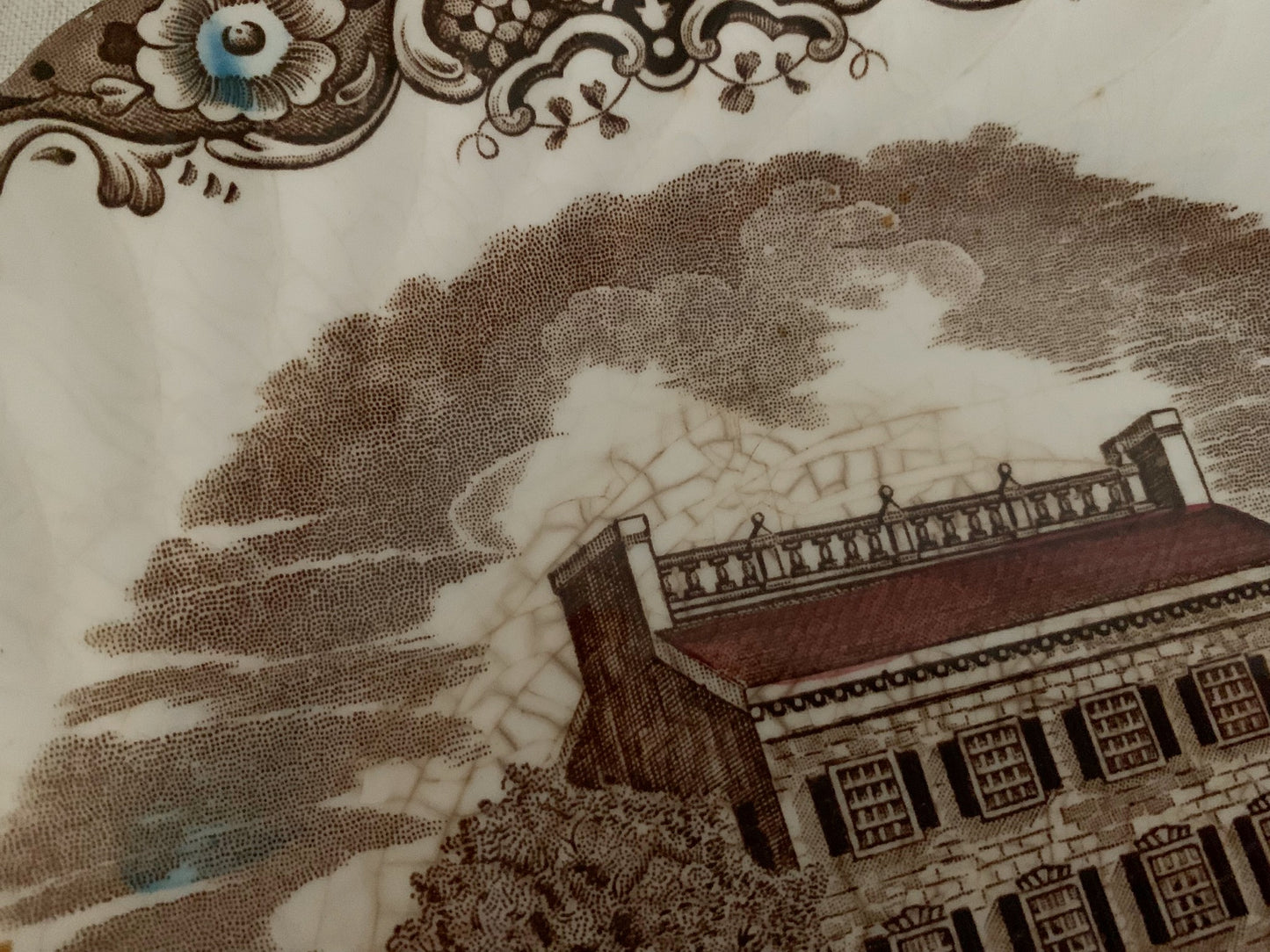 Johnson Brothers Heritage Hall Brown Dinner Plates