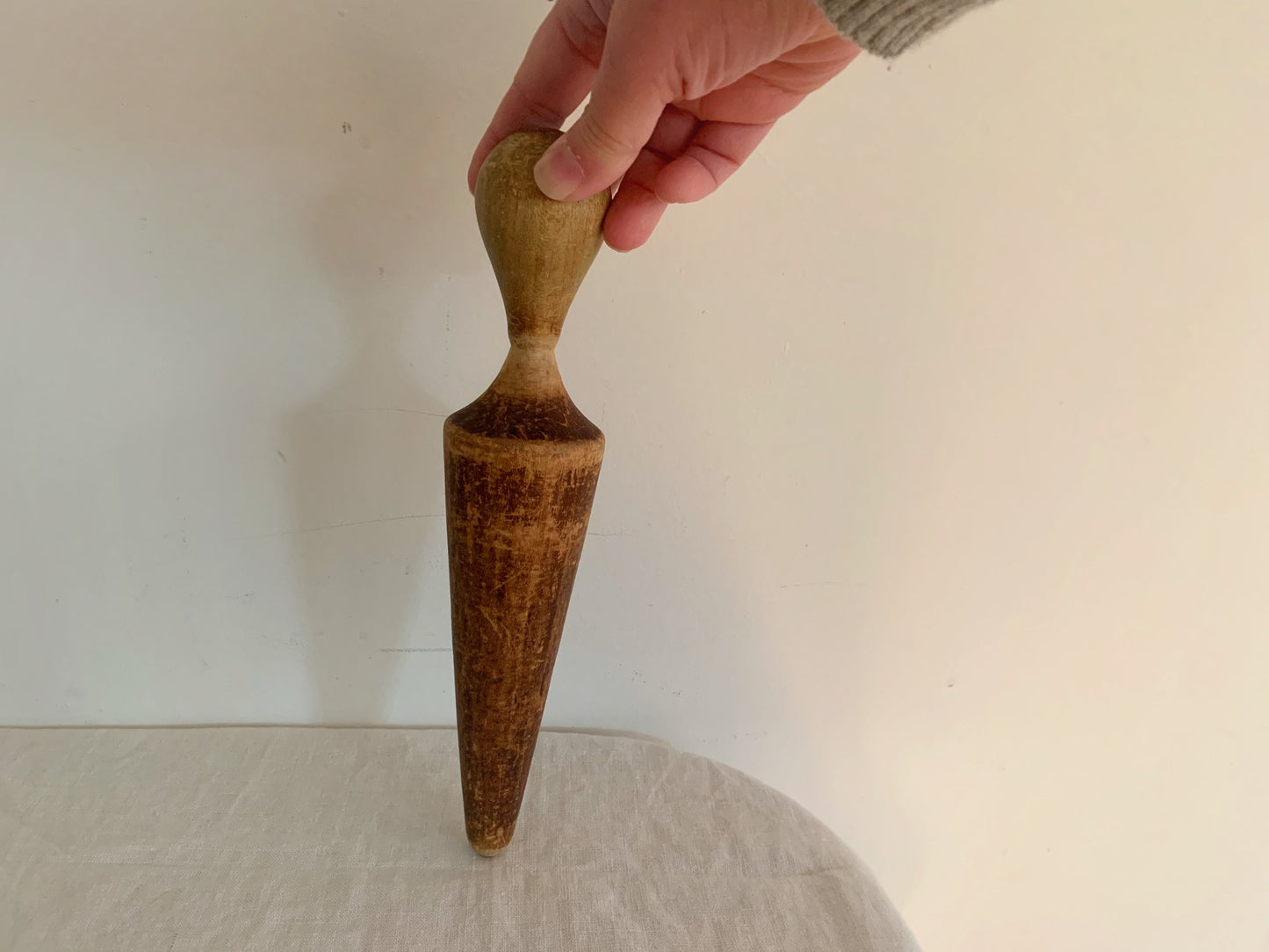 Vintage Masher, Cone Sieve Pestle
