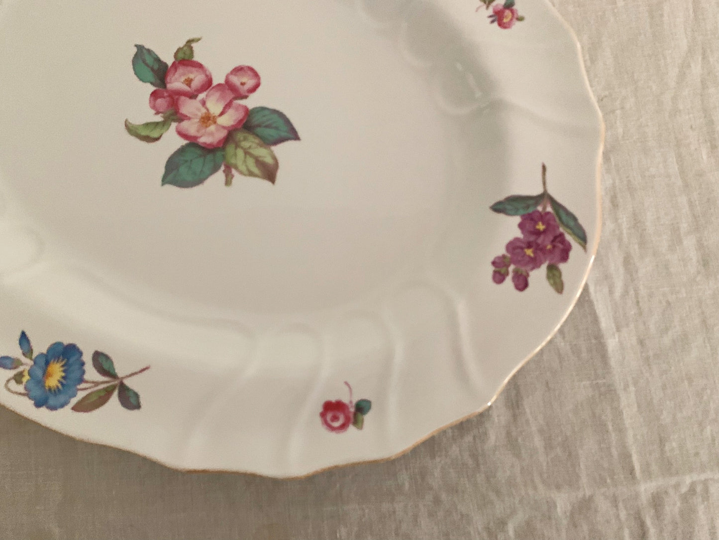 Antique Spode Platter, 14.5" Oval