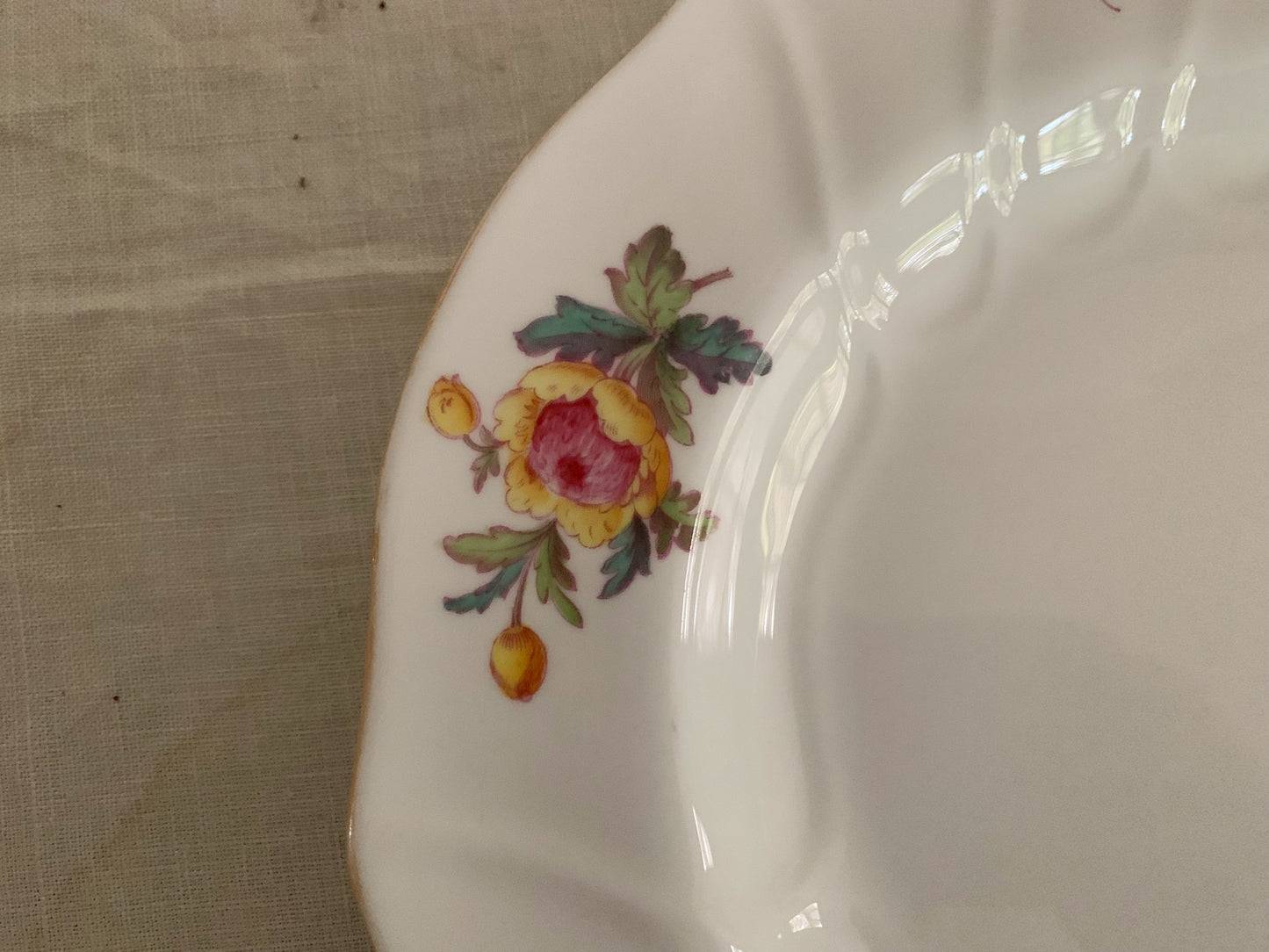 Antique Spode Platter, 14.5" Oval