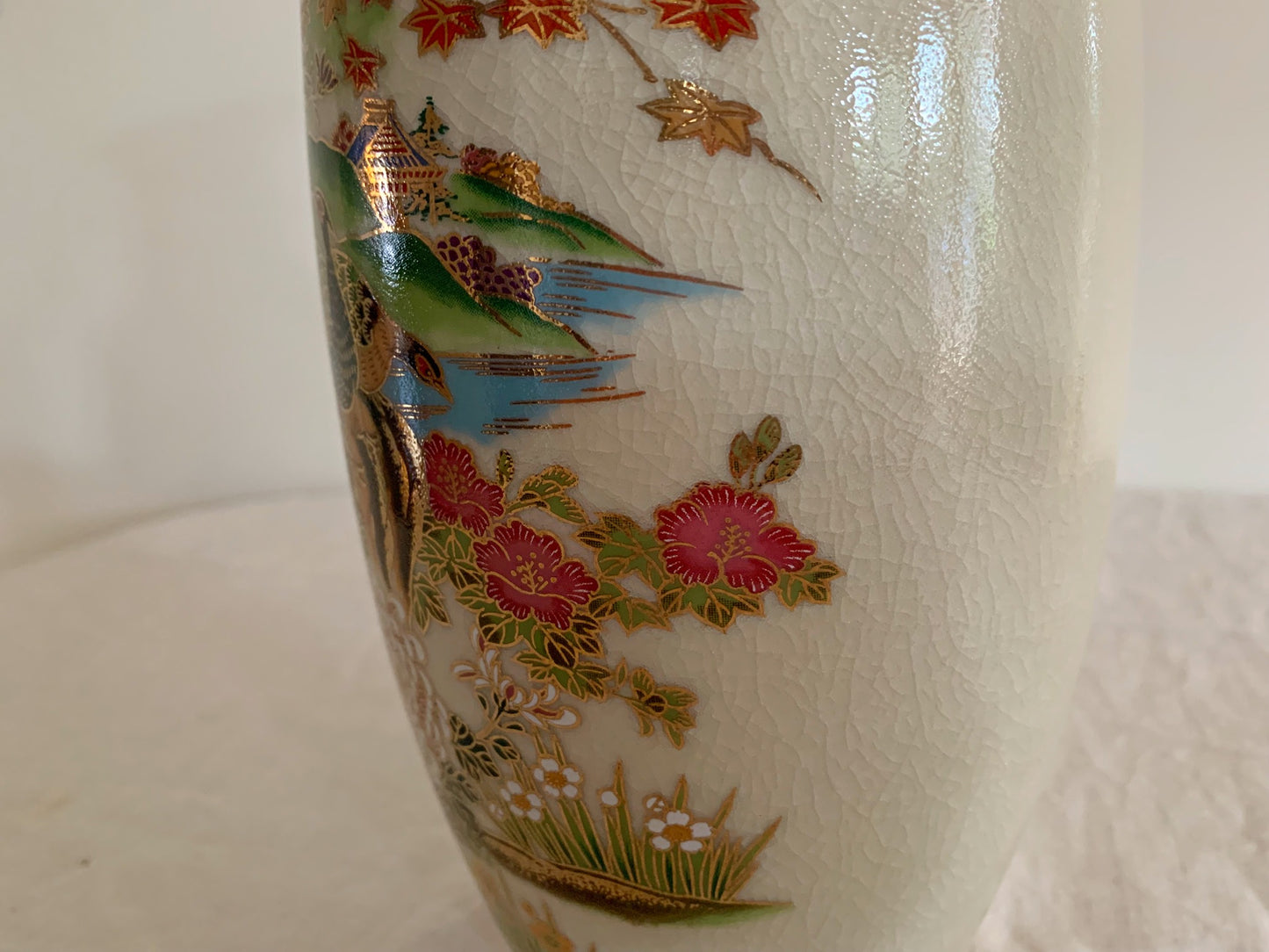 Vintage Japanese Satsuma Vase