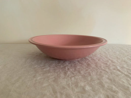 Pink Mid Century Serving Bowl, Vernon Kilns Ultra California