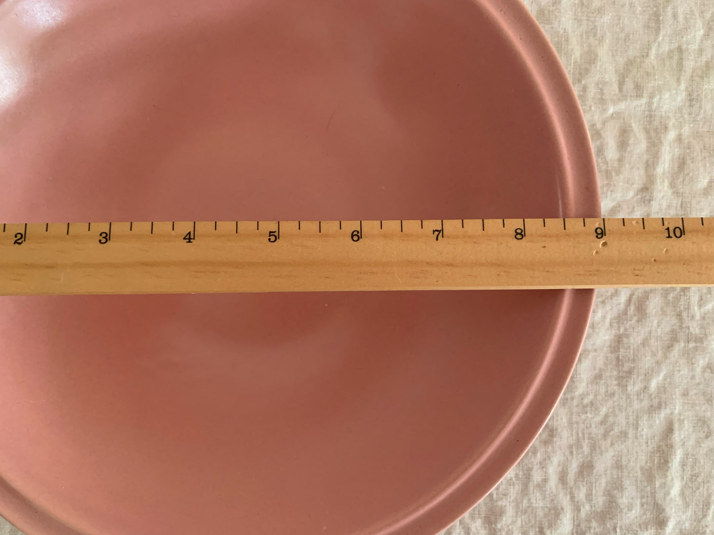 Pink Mid Century Serving Bowl, Vernon Kilns Ultra California